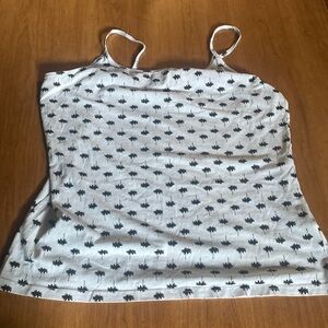 George palm tree tank top